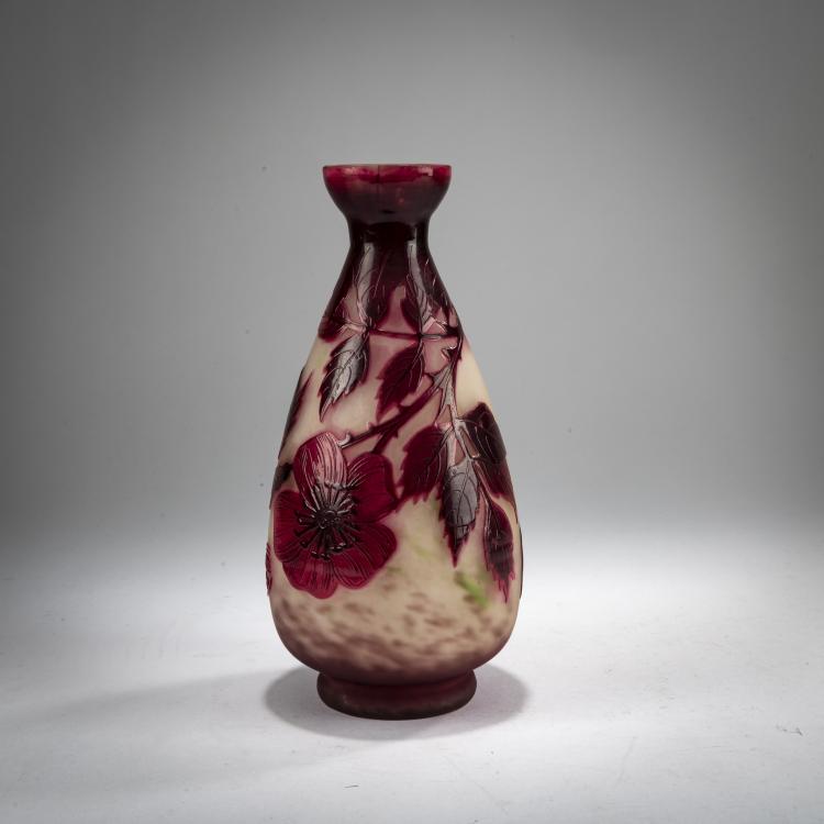 Hauptbild zu Objekt, Vase 'Anemones', c. 1925, Andr&eacute; Delatte, Delatte, Andr&eacute;, Nancy, 178A 60