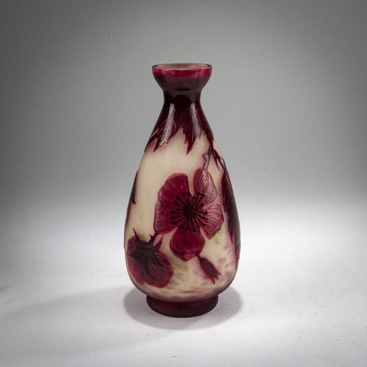 Bild 1 zu Objekt, Vase 'Anemones', c. 1925, Andr&eacute; Delatte, Delatte, Andr&eacute;, Nancy, 178A 60