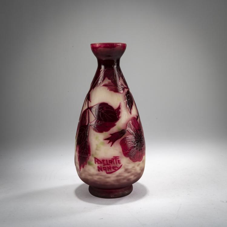 Bild 2 zu Objekt, Vase 'Anemones', c. 1925, Andr&eacute; Delatte, Delatte, Andr&eacute;, Nancy, 178A 60