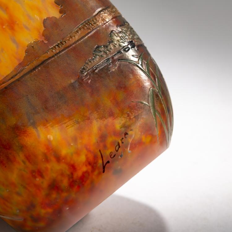 Bild 3 zu Objekt, Vase 'Paysage', 1910-15, Legras & Cie., Saint-Denis, 178A 144