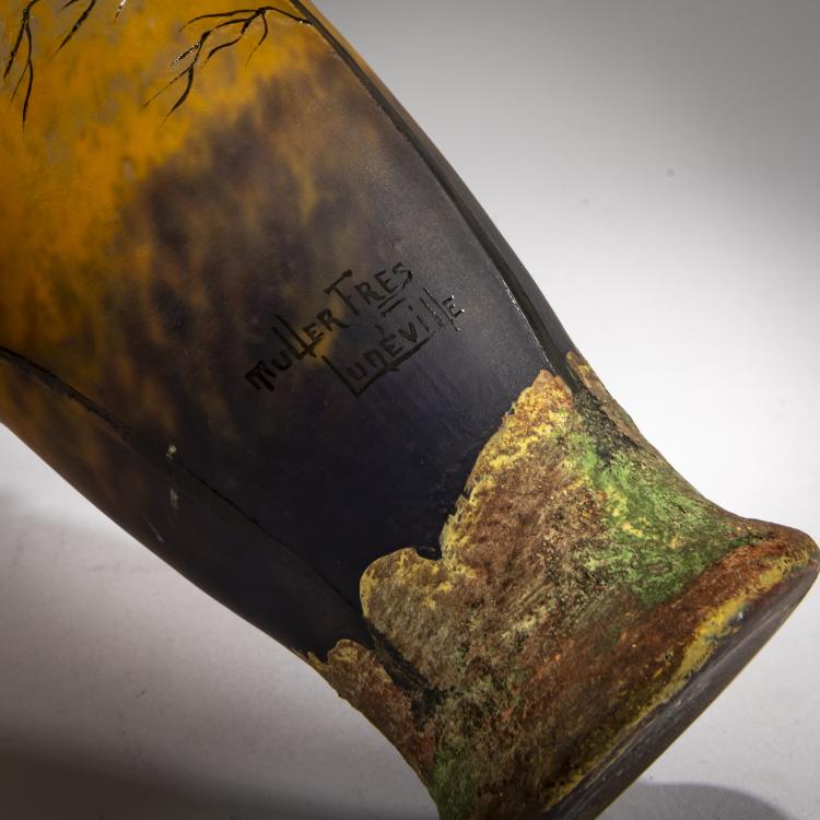 Bild 3 zu Objekt, Vase 'Branches tortur&eacute;es', um 1920, Muller Fr&egrave;res, Lun&eacute;ville, 178A 148