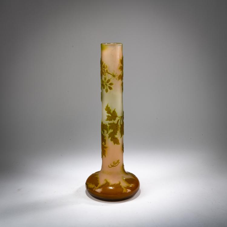 Bild 2 zu Objekt, Tall Vase 'Berce de pr&eacute;', 1908-20, Emile Gall&eacute;, Gall&eacute;, Nancy, 178A 89