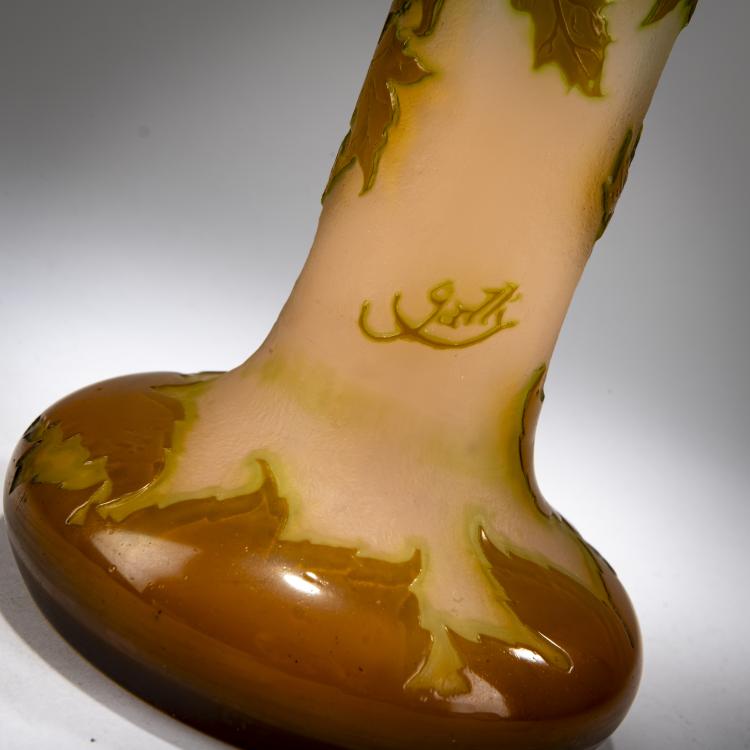 Bild 3 zu Objekt, Tall Vase 'Berce de pr&eacute;', 1908-20, Emile Gall&eacute;, Gall&eacute;, Nancy, 178A 89