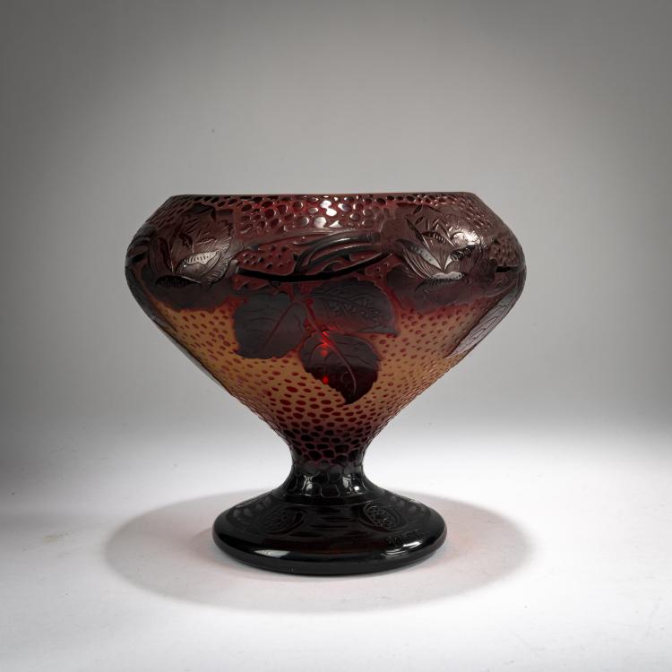 Bild 2 zu Objekt, Aufsatzschale 'Roses', um 1925-30, Paul Nicolas, Nicolas, Paul, Nancy, 178A 160