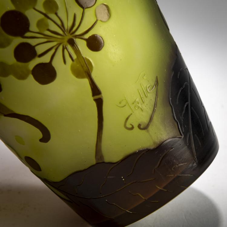 Bild 2 zu Objekt, Vase 'Ombelles', 1920-24, Emile Gall&eacute;, Gall&eacute;, Nancy, 178A 102