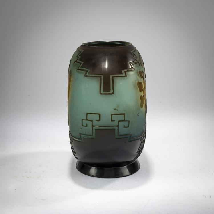 Bild 2 zu Objekt, Art Deco-Vase 'Papillon', c. 1928, Emile Gall&eacute;, Gall&eacute;, Nancy, 178A 125