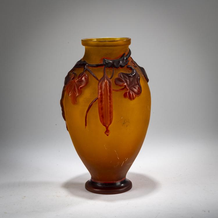 Bild 1 zu Objekt, Small Souffl&eacute;-Vase 'Courgette', 1925-36, Emile Gall&eacute;, Gall&eacute;, Nancy, 178A 120