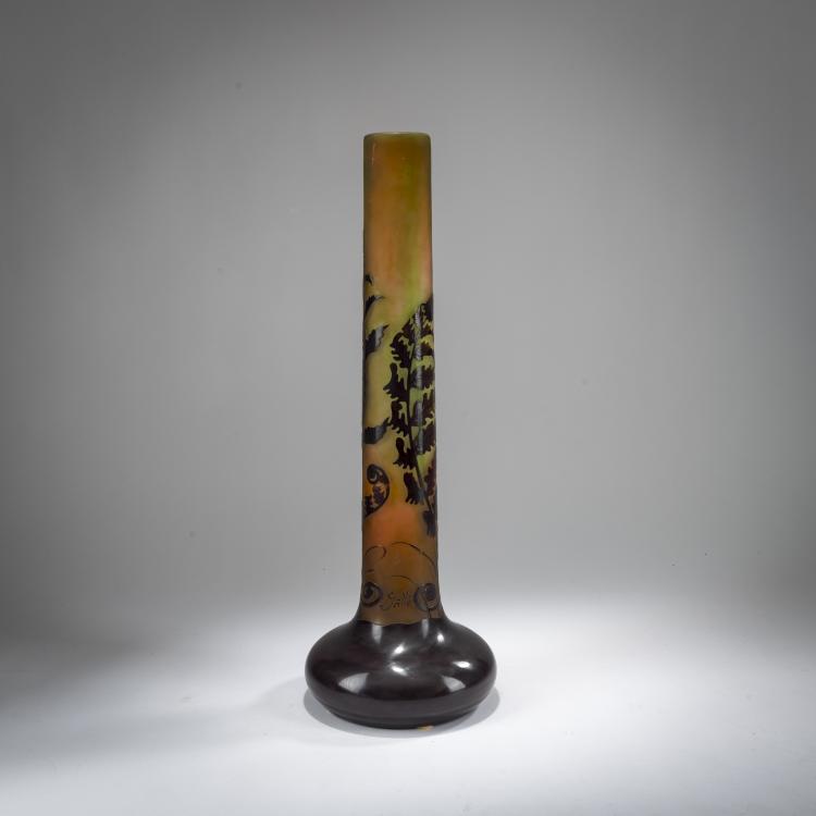 Bild 2 zu Objekt, Stangenvase 'Foug&egrave;res', 1920-36, Emile Gall&eacute;, Gall&eacute;, Nancy, 178A 110