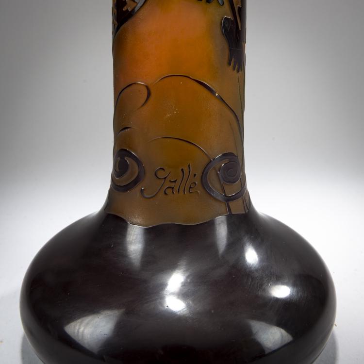 Bild 3 zu Objekt, Stangenvase 'Foug&egrave;res', 1920-36, Emile Gall&eacute;, Gall&eacute;, Nancy, 178A 110