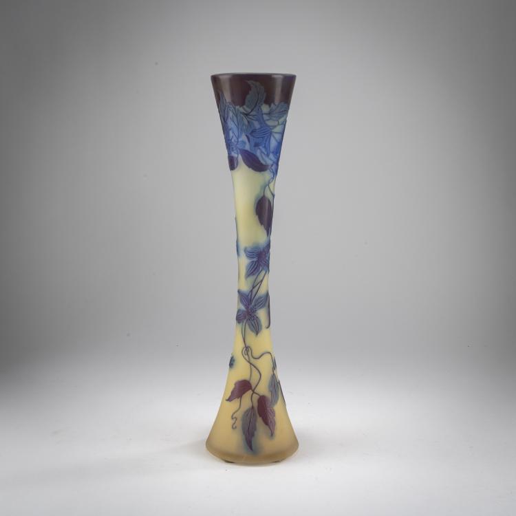 Bild 2 zu Objekt, Tall Vase 'Cl&eacute;matites', 1920-36, Emile Gall&eacute;, Gall&eacute;, Nancy, 178A 111