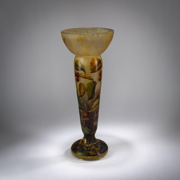 Bild 2 zu Objekt, Gro&szlig;e Vase 'Pommes d'api', 1905-10, Daum Fr&egrave;res, Nancy, 178A 19