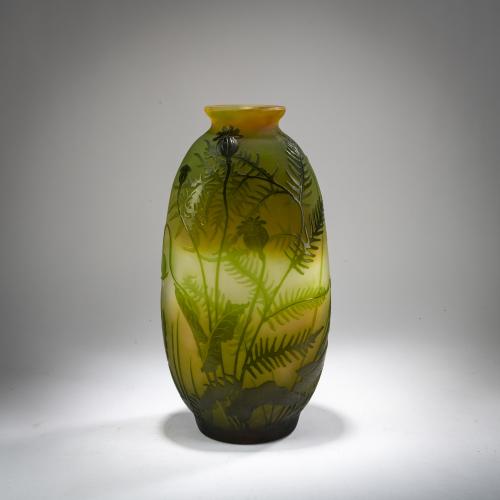 Vase 'Fougères et Pavots', 1908-20