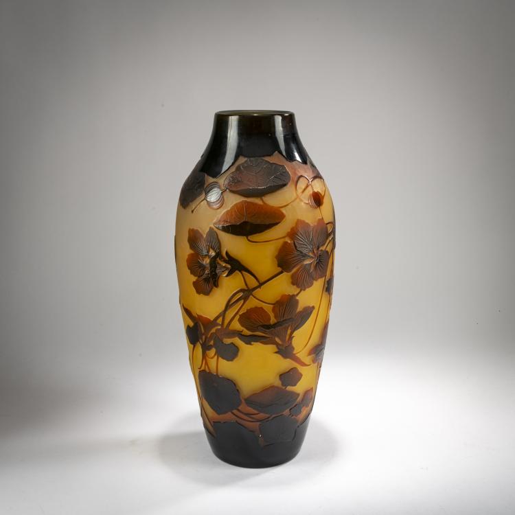 Hauptbild zu Objekt, Gro&szlig;e Vase 'Cl&eacute;matites', 1919-23, Paul Nicolas, Nicolas, Paul, Nancy, 178A 156