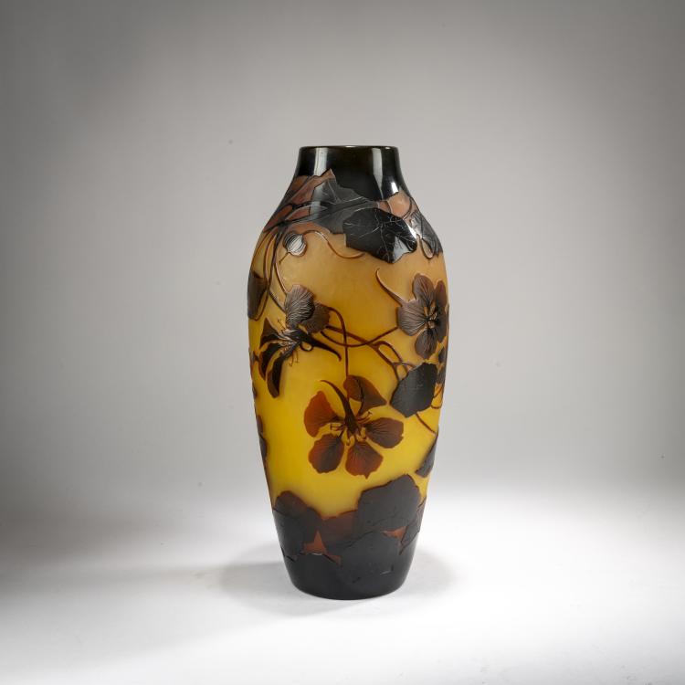 Bild 1 zu Objekt, Gro&szlig;e Vase 'Cl&eacute;matites', 1919-23, Paul Nicolas, Nicolas, Paul, Nancy, 178A 156