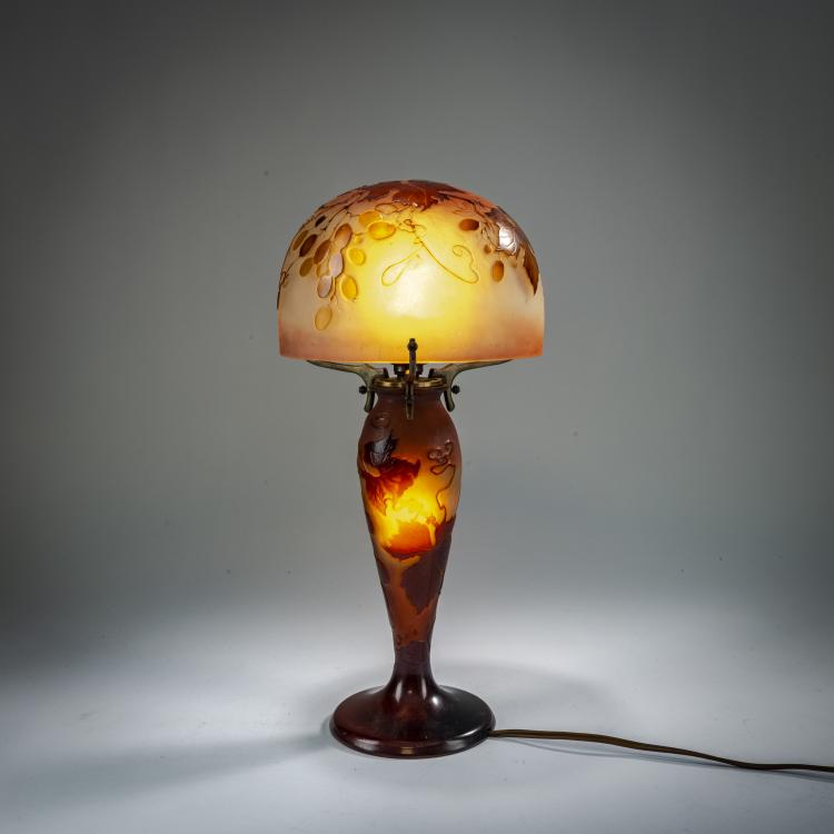 Bild 1 zu Objekt, Table light 'Vigne vierge', 1920-36, Emile Gall&eacute;, Gall&eacute;, Nancy, 178A 112