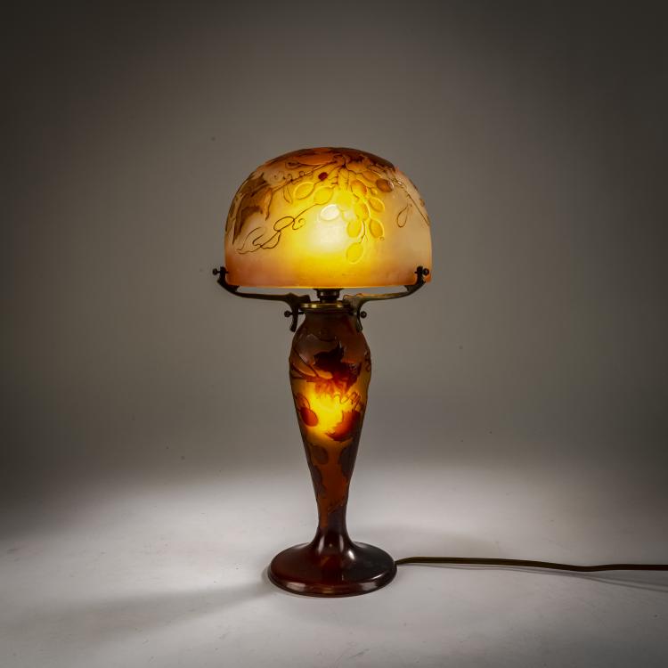 Bild 2 zu Objekt, Table light 'Vigne vierge', 1920-36, Emile Gall&eacute;, Gall&eacute;, Nancy, 178A 112