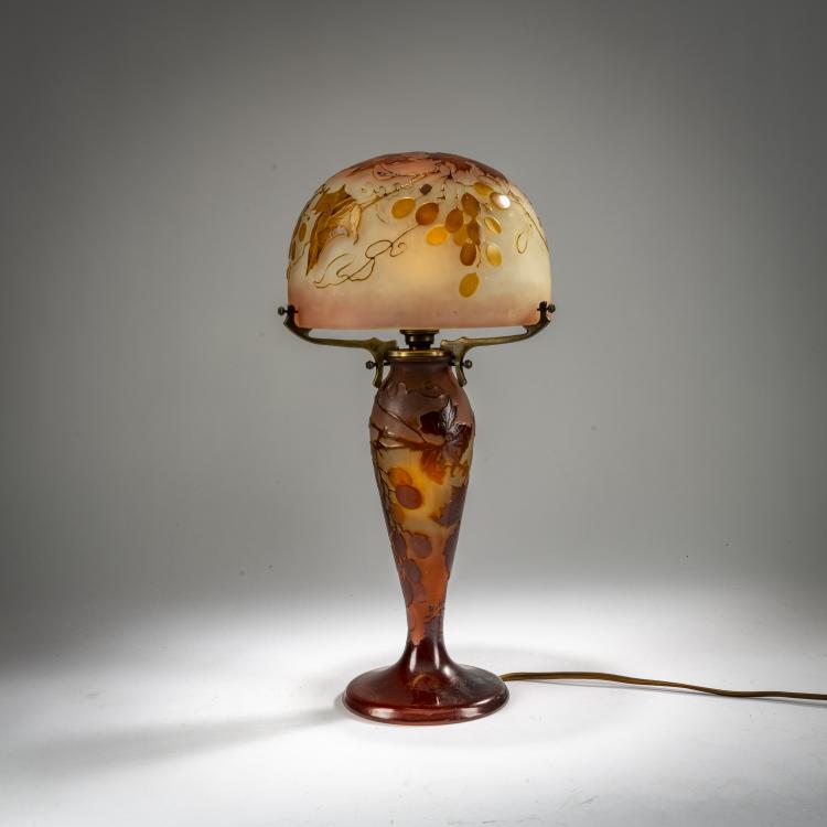 Bild 3 zu Objekt, Table light 'Vigne vierge', 1920-36, Emile Gall&eacute;, Gall&eacute;, Nancy, 178A 112