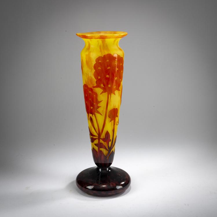Bild 2 zu Objekt, Hohe Vase 'Pivoines', 1927-28, Charles Schneider, Schneider, Epinay-sur-Seine, 178A 170