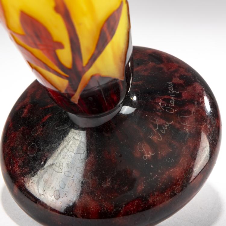 Bild 4 zu Objekt, Hohe Vase 'Pivoines', 1927-28, Charles Schneider, Schneider, Epinay-sur-Seine, 178A 170