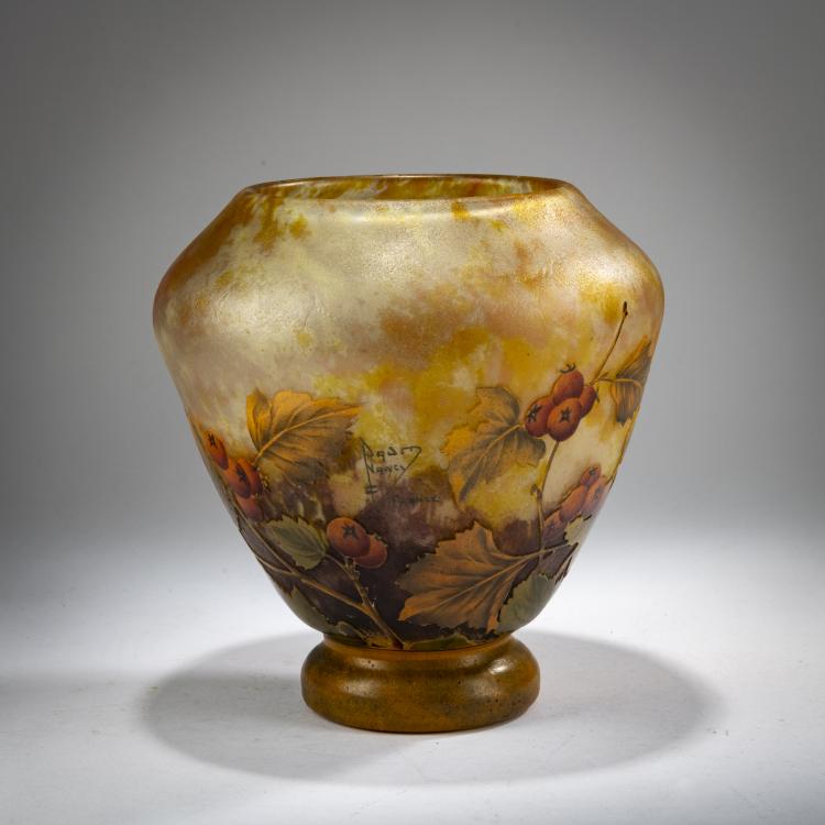 Bild 2 zu Objekt, Vase 'Pommes d'api', 1905-10, Daum Fr&egrave;res, Nancy, 178A 20