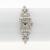 Art Deco ladies' watch with diamonds