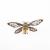 Brooch 'Cicada' with movable wings