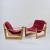Two armchairs 'Remo', c. 1971
