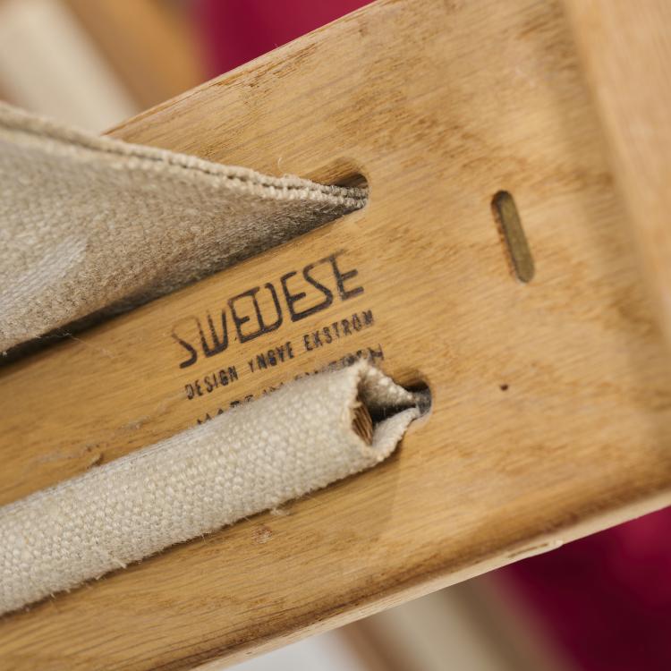 Bild 6 zu Objekt, Two armchairs 'Remo', c. 1971, Yngve Ekstr&ouml;m, Swedese M&ouml;bler, Vaggaryd, 178B 791