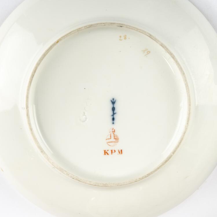 Bild 2 zu Objekt, Six-piece coffee service, 1901, Adolf Flad (attributed),Paul Schley (attributed), Berlin, KPM, 178A 308