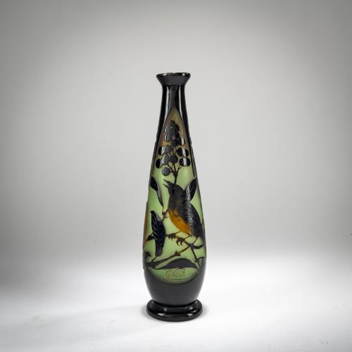 Vase 'Oiseaux et Sorbiers', 1925-30
