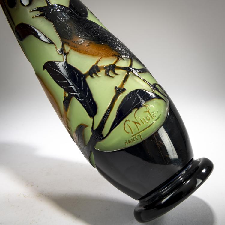 Bild 3 zu Objekt, Vase 'Oiseaux et Sorbiers', 1925-30, Paul Nicolas, Nicolas, Paul, Nancy, 178A 161