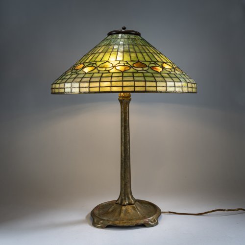 Tischleuchte 'Acorn', um 1910