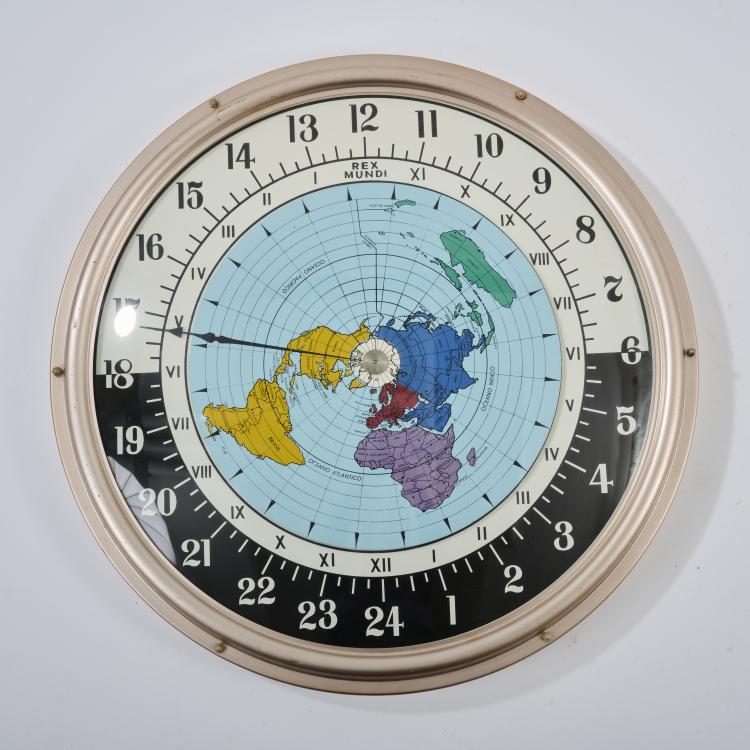 Hauptbild zu Objekt, Weltzeituhr f&uuml;r die Olympischen Spiele in Mexiko, 1968, Rex Mundi, Schweiz, 178B 607