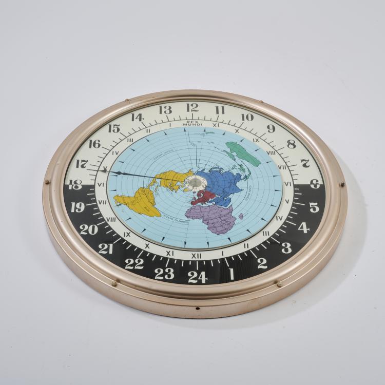 Bild 1 zu Objekt, Weltzeituhr f&uuml;r die Olympischen Spiele in Mexiko, 1968, Rex Mundi, Schweiz, 178B 607