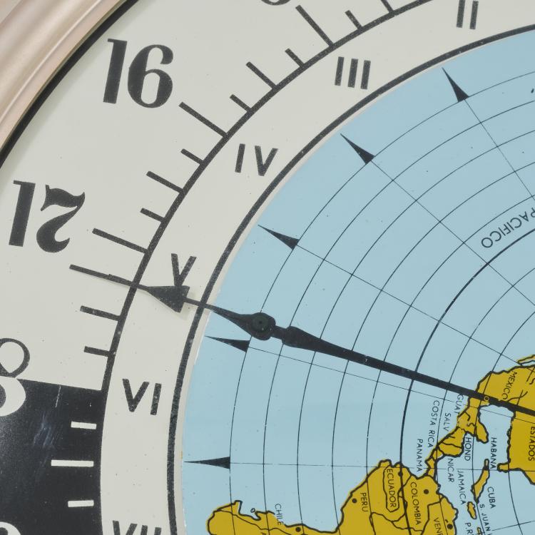 Bild 3 zu Objekt, Weltzeituhr f&uuml;r die Olympischen Spiele in Mexiko, 1968, Rex Mundi, Schweiz, 178B 607