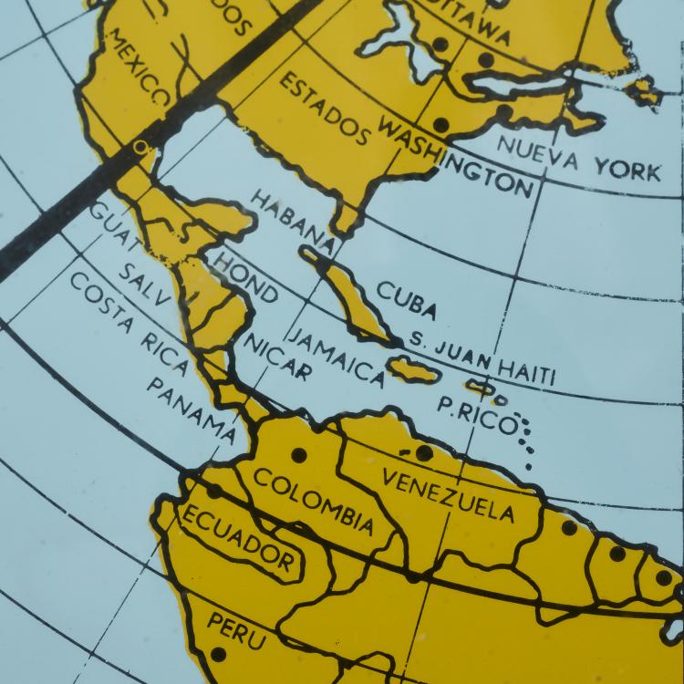Bild 4 zu Objekt, Weltzeituhr f&uuml;r die Olympischen Spiele in Mexiko, 1968, Rex Mundi, Schweiz, 178B 607