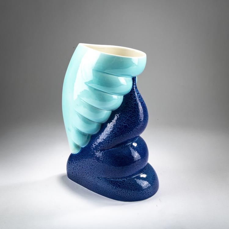 Hauptbild zu Objekt, Vase 'Atlantide Velia', 1991, Marcello Panza, Alessio Sarri f&uuml;r Anthologie Quartett, Bad Essen, 178B 552