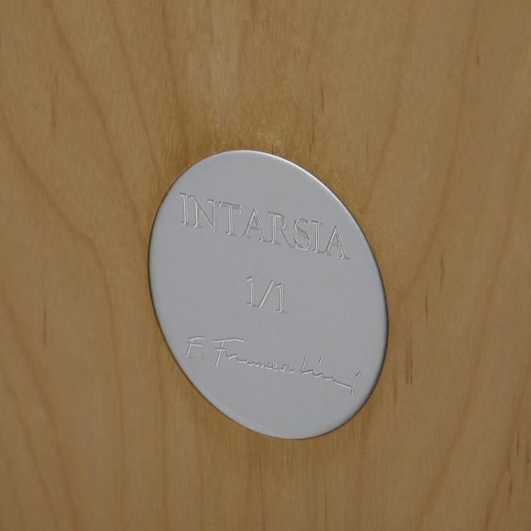 Bild 1 zu Objekt, Unikat Kommode 'E.F.1' aus der Serie 'Intarsia', 1992, Eduardo Franceschini, Bruno Longoni, Cant&ugrave;., 178B 892