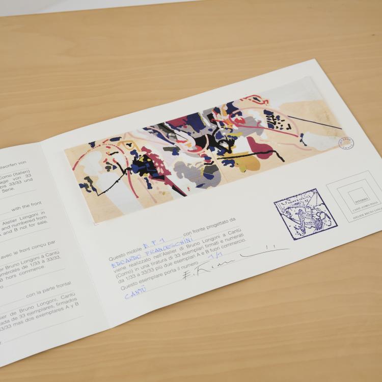 Bild 8 zu Objekt, Unikat Kommode 'E.F.1' aus der Serie 'Intarsia', 1992, Eduardo Franceschini, Bruno Longoni, Cant&ugrave;., 178B 892