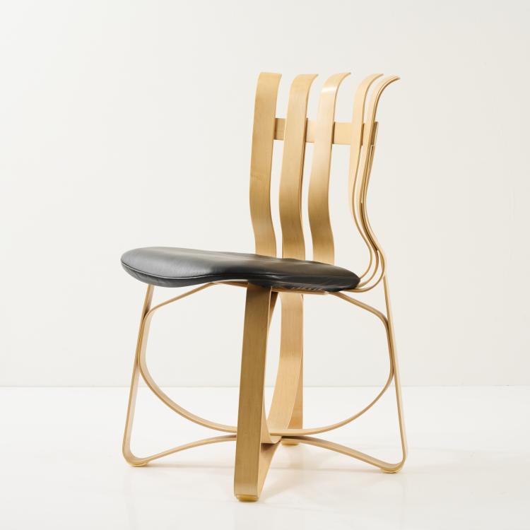 Hauptbild zu Objekt, Chair 'Hat Trick' 1990 (design), Frank O. Gehry, Knoll International, USA, 178B 885