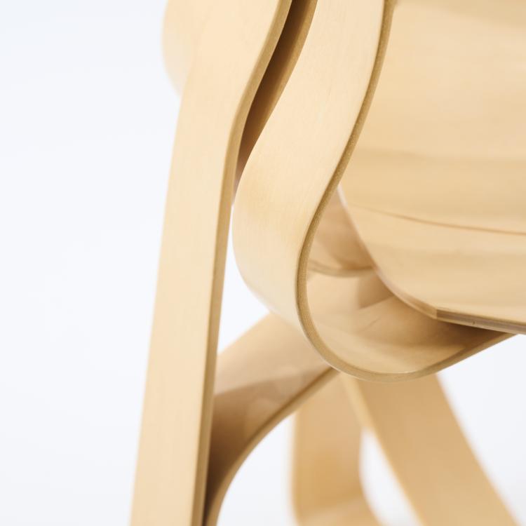 Bild 4 zu Objekt, Two chairs 'Hat Trick', 1990, Frank O. Gehry, Knoll International, USA, 178B 886