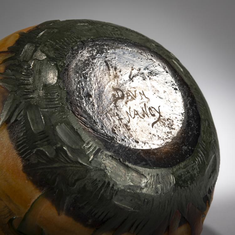 Bild 3 zu Objekt, Vase 'Champignons', 1907, Henri Berg&eacute;,&Eacute;mile Wirtz, Daum Fr&egrave;res, Nancy, 178A 24