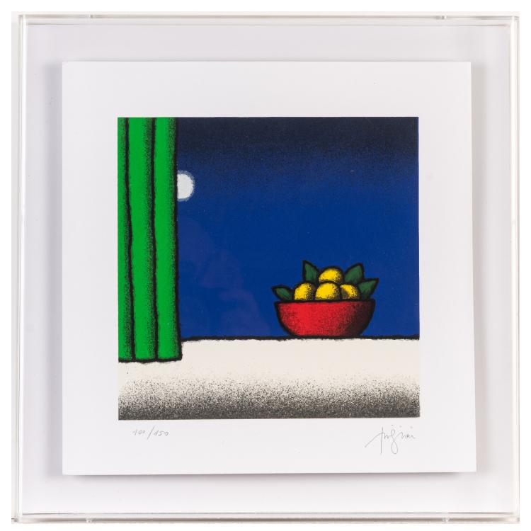 Bild 2 zu Objekt, Set of 4 graphics, 1990s, Tino Stefanoni, 179C 796