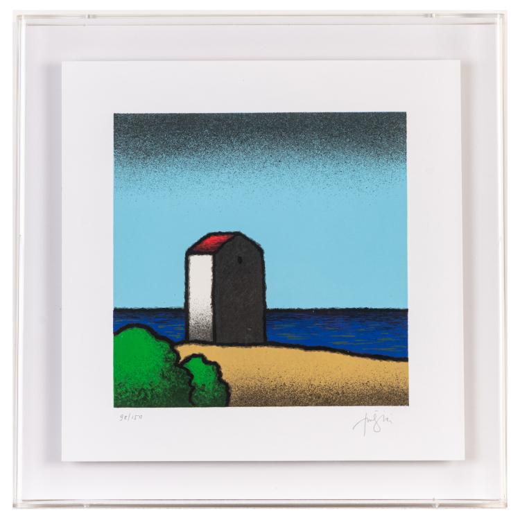 Bild 3 zu Objekt, Set of 4 graphics, 1990s, Tino Stefanoni, 179C 797