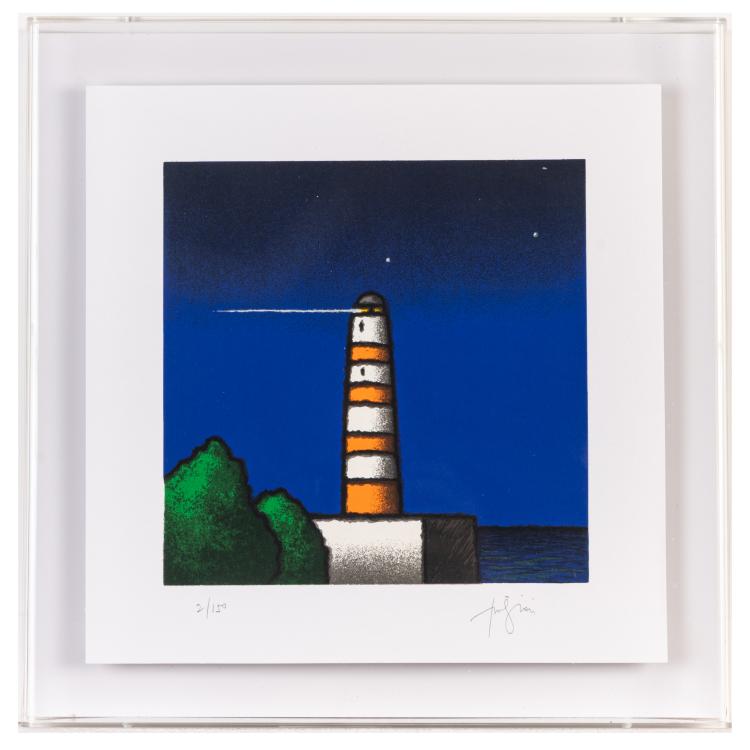 Bild 3 zu Objekt, Set of 4 graphics, 1990s, Tino Stefanoni, 179C 798