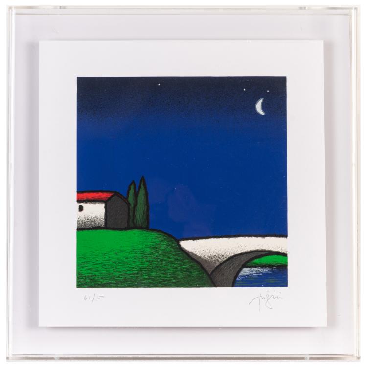 Bild 2 zu Objekt, Set of 4 graphics, 1990s, Tino Stefanoni, 179C 795