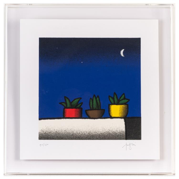 Bild 3 zu Objekt, Set of 4 graphics, 1990s, Tino Stefanoni, 179C 795