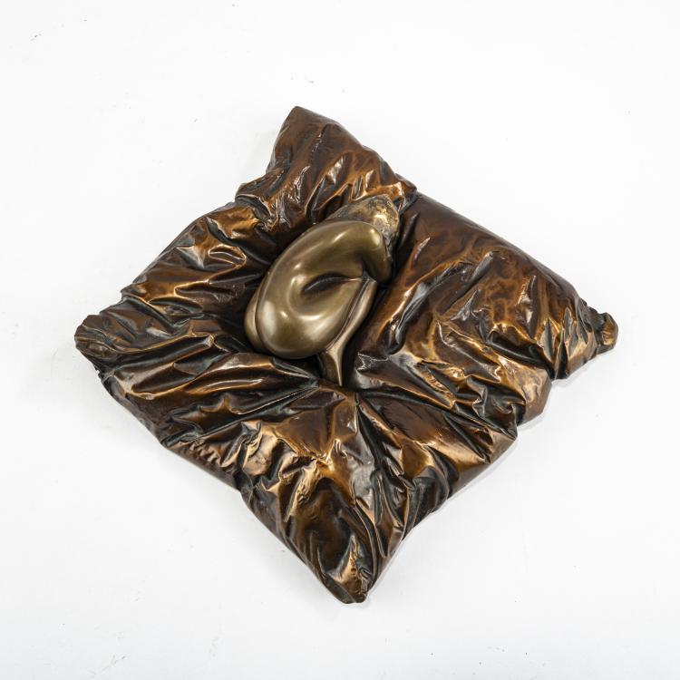 Hauptbild zu Objekt, 2-teilige Skulptur 'Nel Nido', 2004, Bruno Bruni, ARA KUNST, Dr. Fritz Albrecht, Altrandsberg., 179C 696