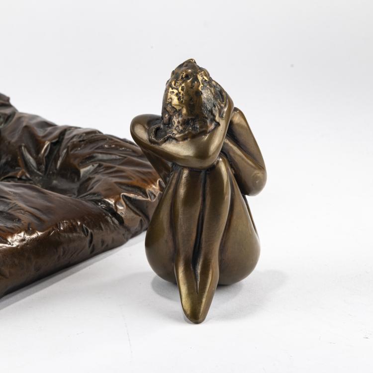 Bild 2 zu Objekt, 2-teilige Skulptur 'Nel Nido', 2004, Bruno Bruni, ARA KUNST, Dr. Fritz Albrecht, Altrandsberg., 179C 696