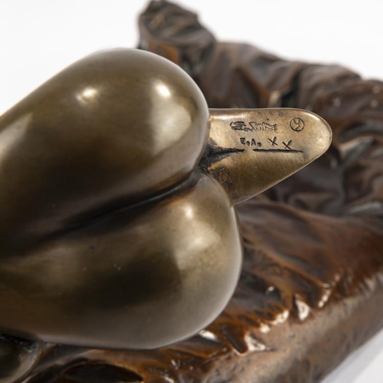 Bild 3 zu Objekt, 2-teilige Skulptur 'Nel Nido', 2004, Bruno Bruni, ARA KUNST, Dr. Fritz Albrecht, Altrandsberg., 179C 696